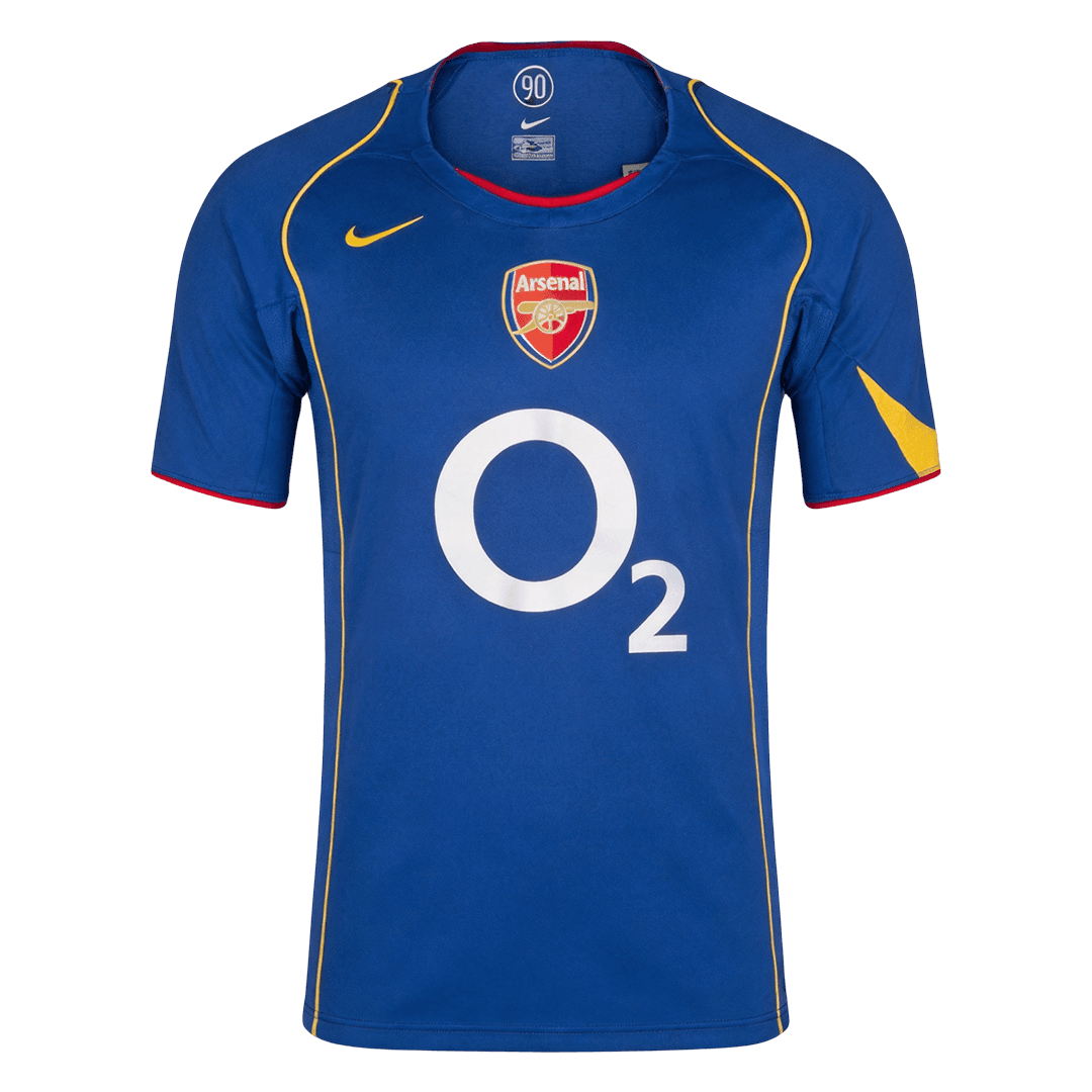 Męska Koszulka Retro Wyjazdowa Arsenal 2004/05