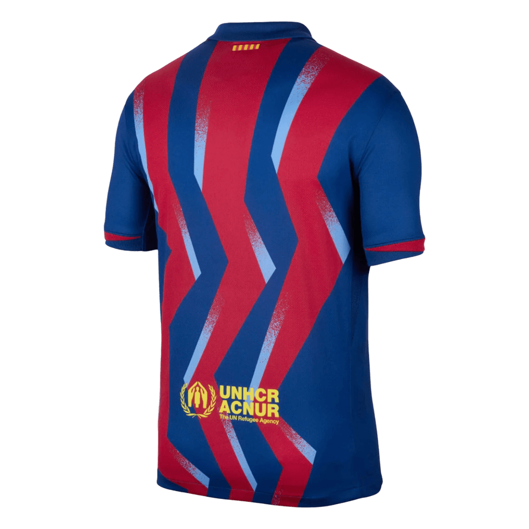 Męska Koszulka Czwarta Wyjazdowa Barcelona 2025/26