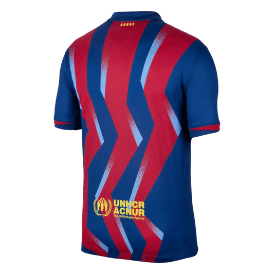 Męska Koszulka Czwarta Wyjazdowa Barcelona 2025/26