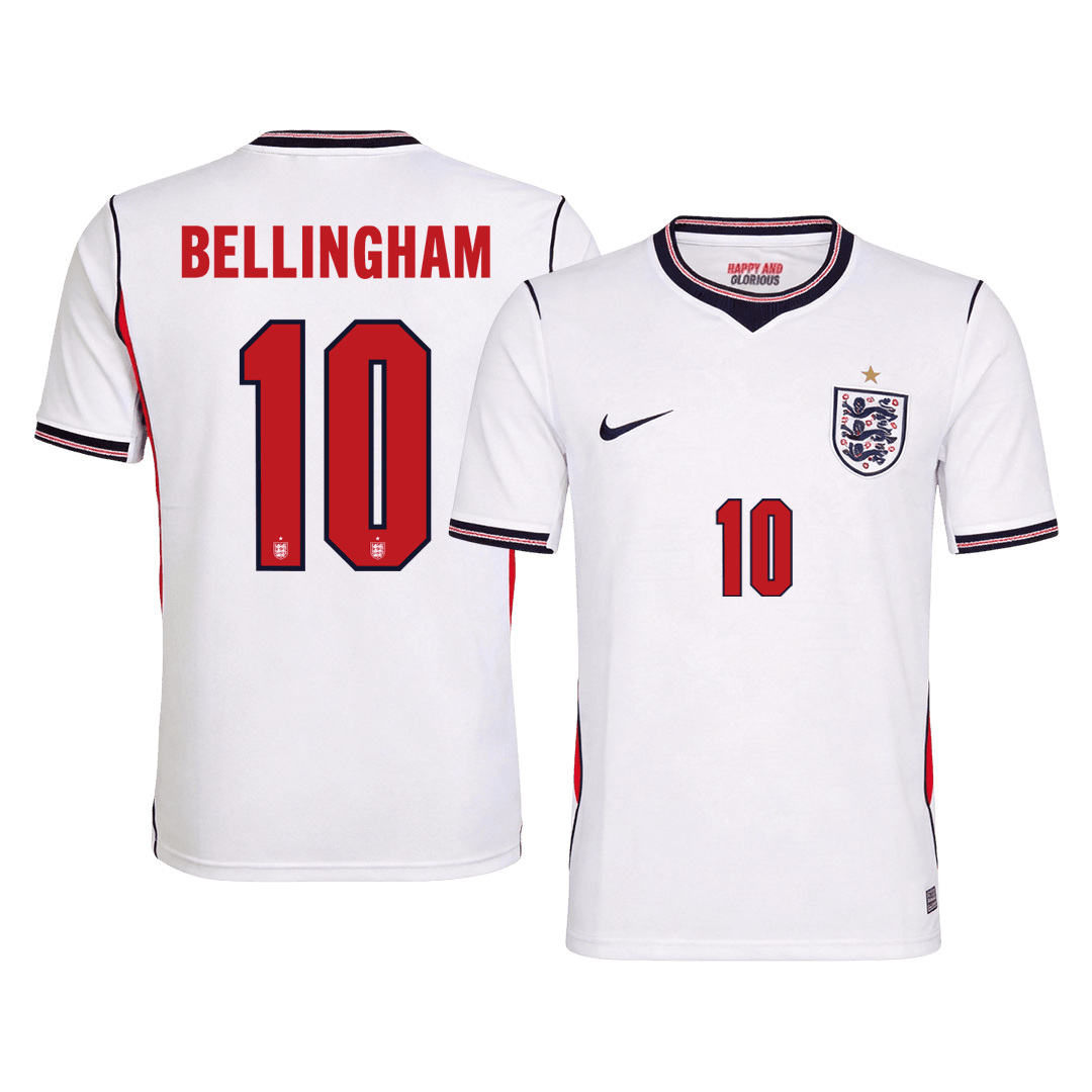 Męska koszulka Anglii domowa BELLINGHAM #10 – Mundial 2026