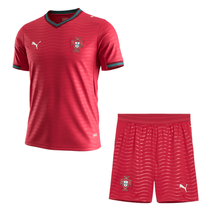 Męski Zestaw Domowa Portugal (Koszulka+Spodenki) World Cup 2026