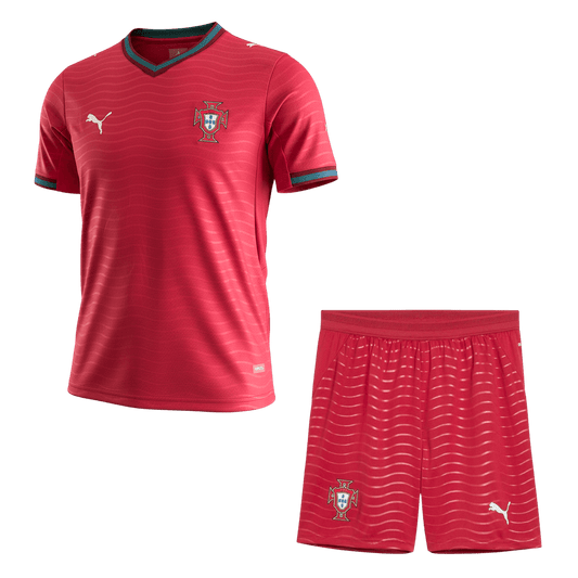 Męski Zestaw Domowa Portugal (Koszulka+Spodenki) World Cup 2026