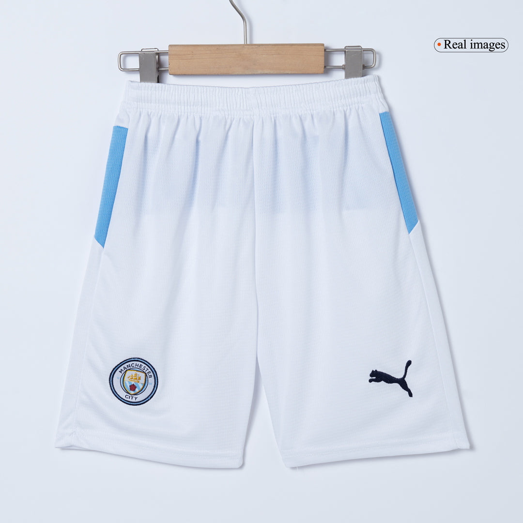 Dziecięcy Zestaw Domowa Manchester City (Koszulka + Spodenki + Skarpety) 2025/26