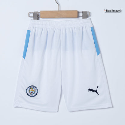 Dziecięcy Zestaw Domowa Manchester City (Koszulka + Spodenki + Skarpety) 2025/26