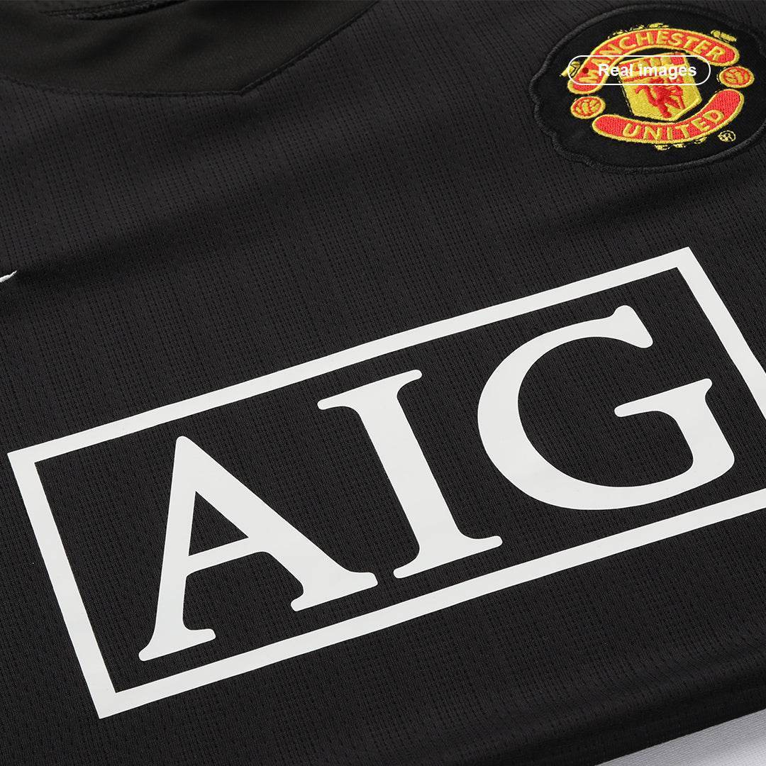 Męska koszulka retro Manchester United 07/08 wyjazdowa SCHOLES #18 - Topowe Koszulki Pilkarskie Sklep Internetowy