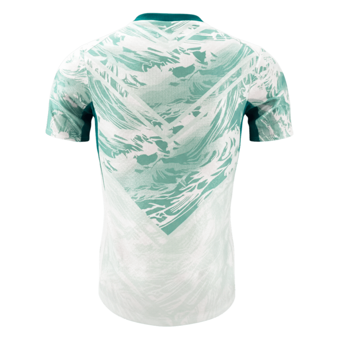 Męska Koszulka Wyjazdowa Portugal Wersja Piłkarska World Cup 2026 - Slim Fit
