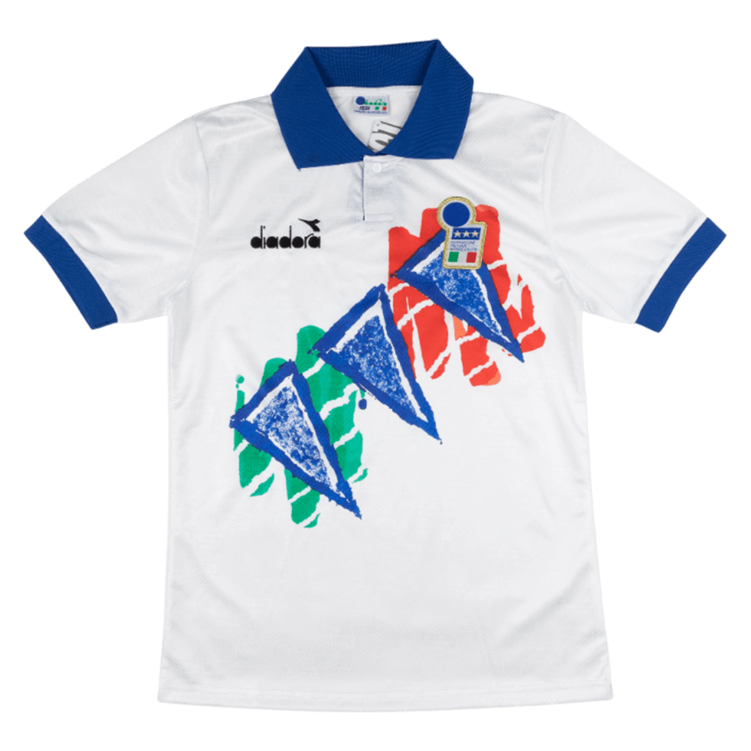 Męska Koszulka Retro Przedmeczowa Italy 1994
