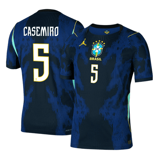 Męska koszulka Brazylii wyjazdowa CASEMIRO #5 wersja zawodnicza - Mundial 2026