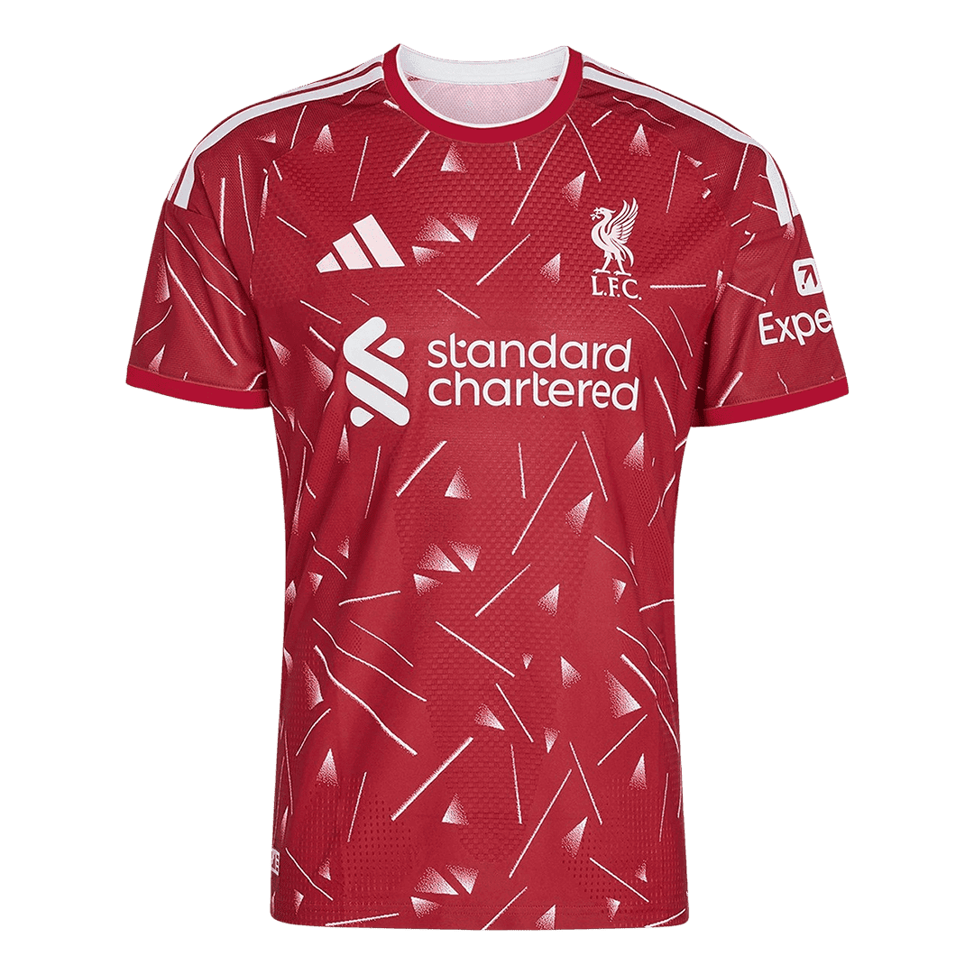 Męska koszulka Liverpoolu domowa wersja zawodnicza 2026/27