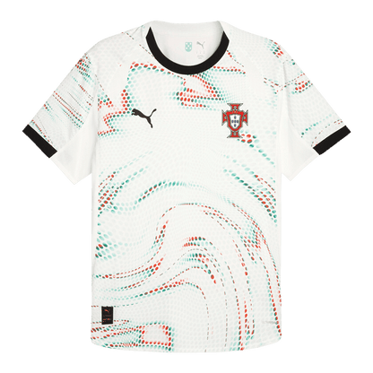 Męska wersja wyjazdowej koszulki piłkarskiej Portugal 2025 - Slim Fit - Topowe Koszulki Pilkarskie Sklep Internetowy