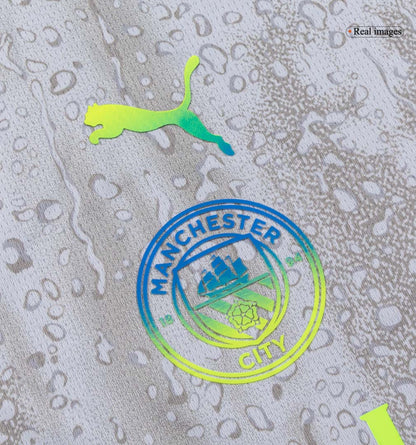 Dziecięcy Zestaw Trzecia Wyjazdowa Manchester City (Koszulka + Spodenki + Skarpety) 2025/26