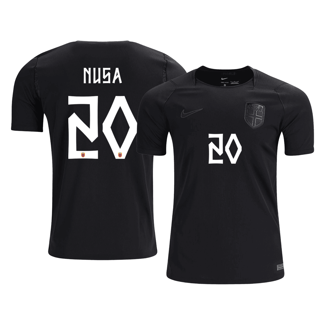 Męska koszulka Norwegii wyjazdowa NUSA #20 – Mundial 2026