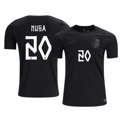 Męska koszulka Norwegii wyjazdowa NUSA #20 – Mundial 2026