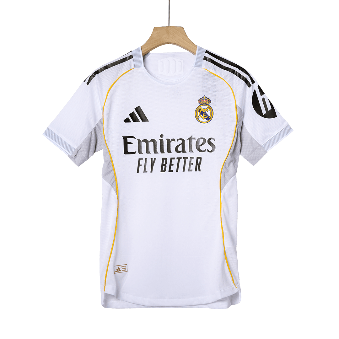 Męska Koszulka Domowa Real Madrid F.MENDY #23 Wersja Piłkarska 2025/26 - Slim Fit - Topowe Koszulki Pilkarskie Sklep Internetowy
