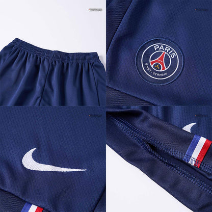 Dziecięcy Zestaw Domowa PSG (Koszulka + Spodenki + Skarpety) 2025/26