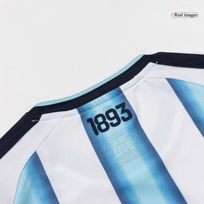 Dziecięcy zestaw Argentyny domowa MESSI #10 (Koszulka+Spodenki) - Mundial 2026 [PREMIUM]