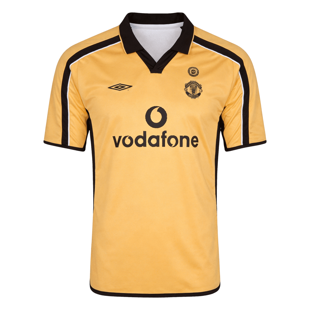 Męska koszulka Manchesteru United wyjazdowa Retro 2001/02