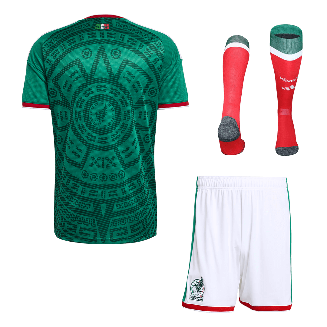 Męski Zestaw Domowa Mexico (Koszulka + Spodenki + Skarpety) World Cup 2026