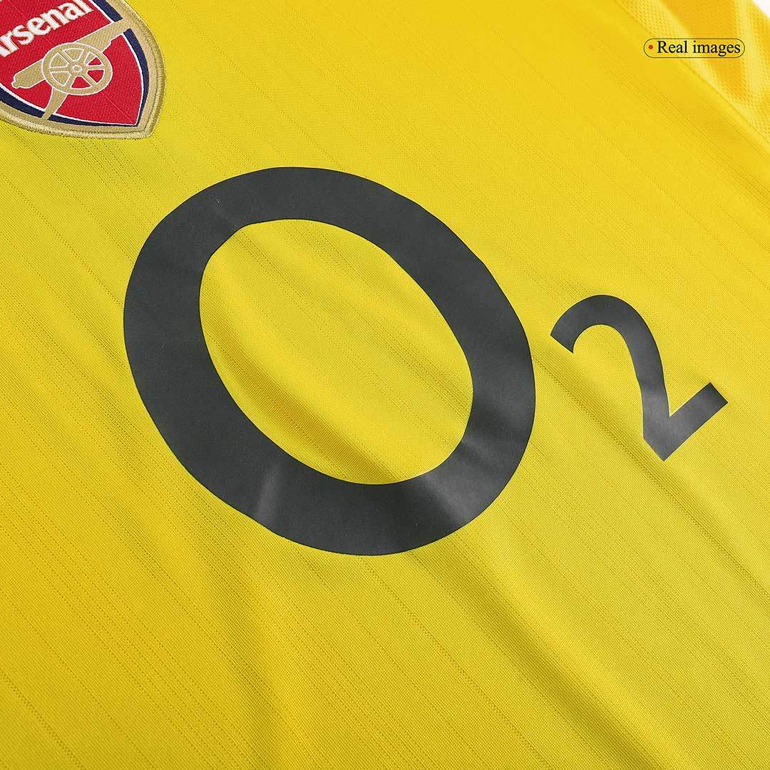 Męska retro koszulka piłkarska Arsenal wyjazdowa z sezonu 05/06 - Topowe Koszulki Pilkarskie Sklep Internetowy