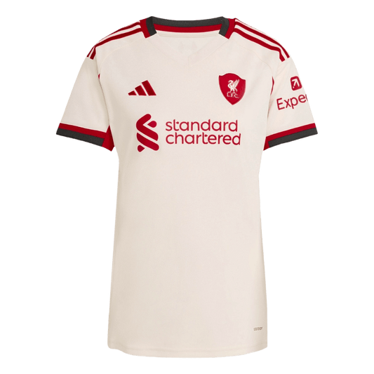 Damska Koszulka Wyjazdowa Liverpool 2025/26