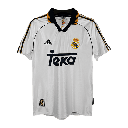 Męska Koszulka Retro Domowa Real Madrid RAUL #7 1999/00 - Topowe Koszulki Pilkarskie Sklep Internetowy