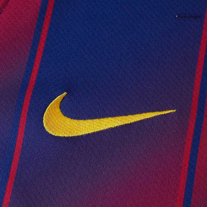 Męski Zestaw Domowy FC Barcelona (Koszulka+Spodenki) 2025/26 - Topowe Koszulki Pilkarskie Sklep Internetowy