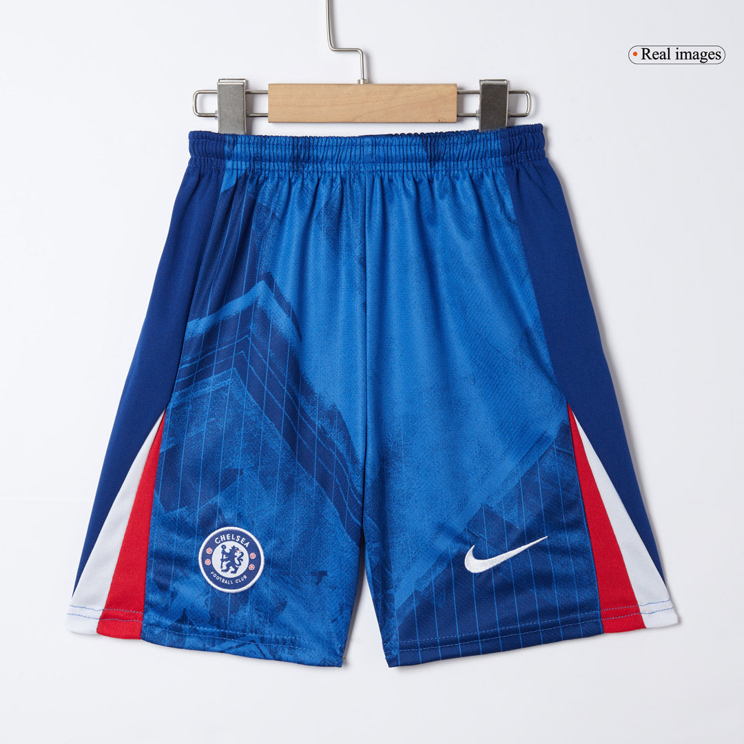 Dziecięcy Zestaw Domowa Chelsea (Koszulka + Spodenki + Skarpety) 2025/26