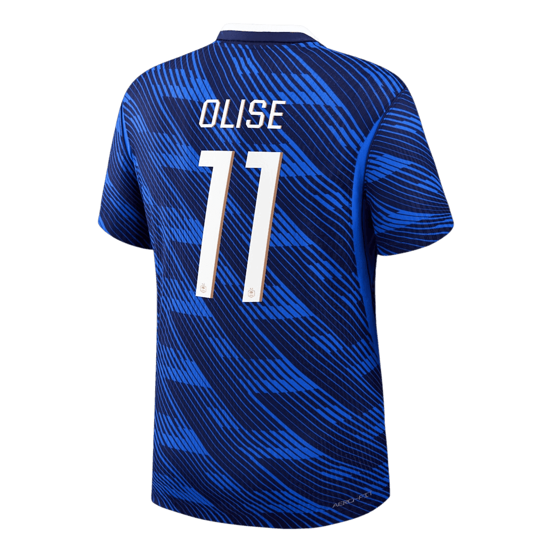 Męska koszulka Francji domowa OLISE #11 wersja zawodnicza – Mundial 2026