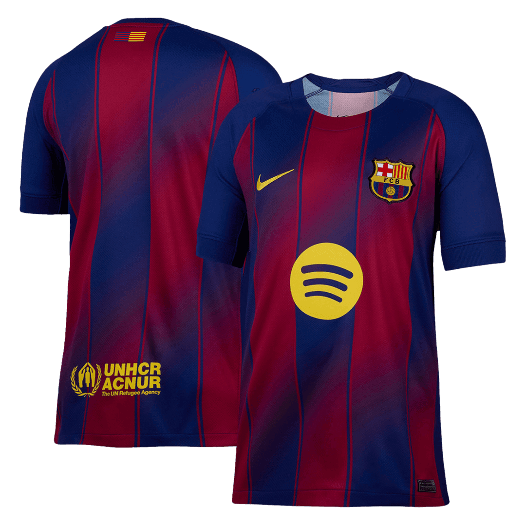 Męska Koszulka Domowa Barcelona 2025/26 - Topowe Koszulki Pilkarskie Sklep Internetowy