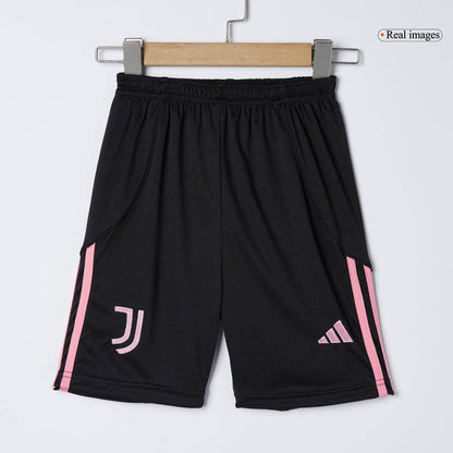 Dziecięcy Zestaw Domowy Juventus (Koszulka+Spodenki) 2025/26 - Topowe Koszulki Pilkarskie Sklep Internetowy