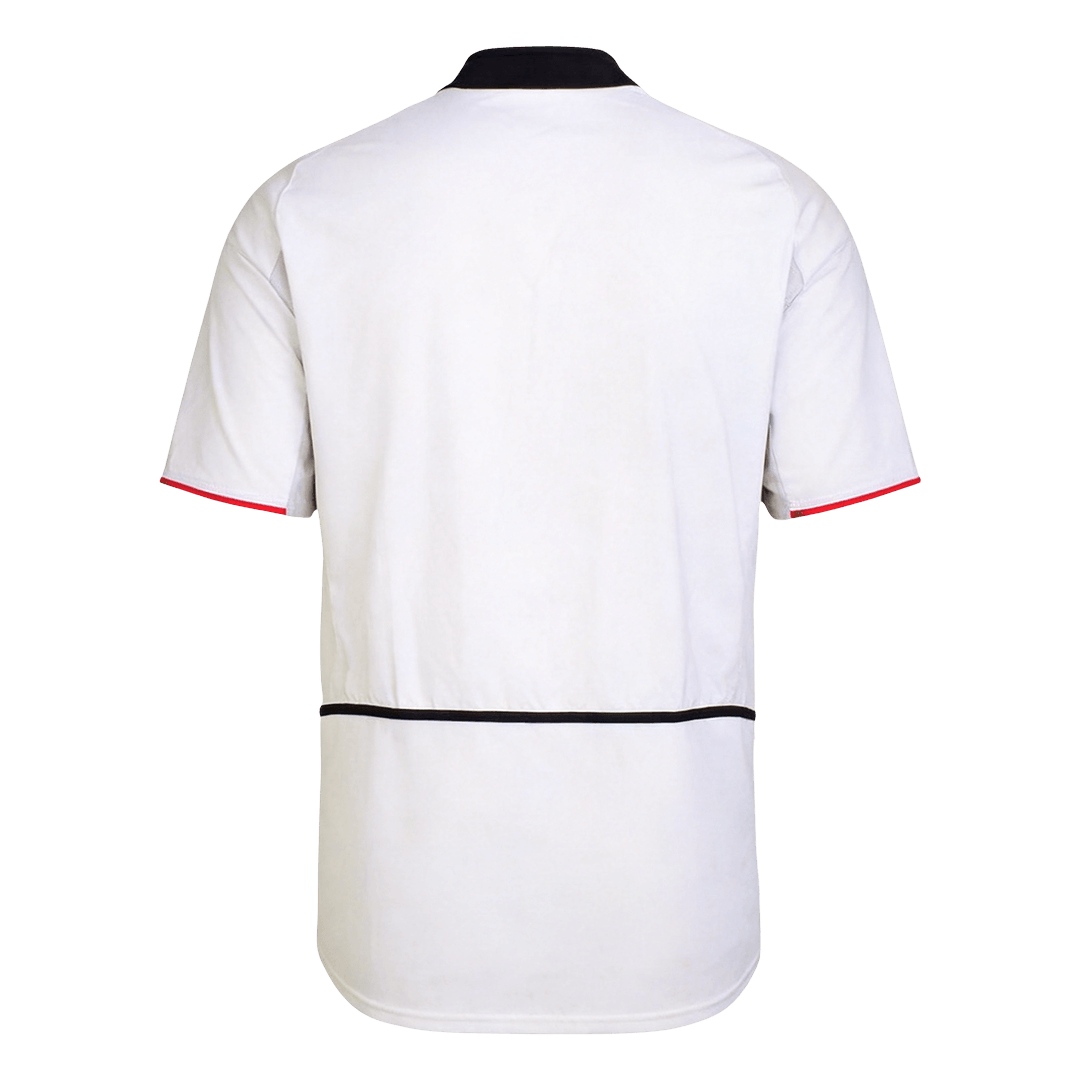Męska Koszulka Retro Wyjazdowa Manchester United 2002/03