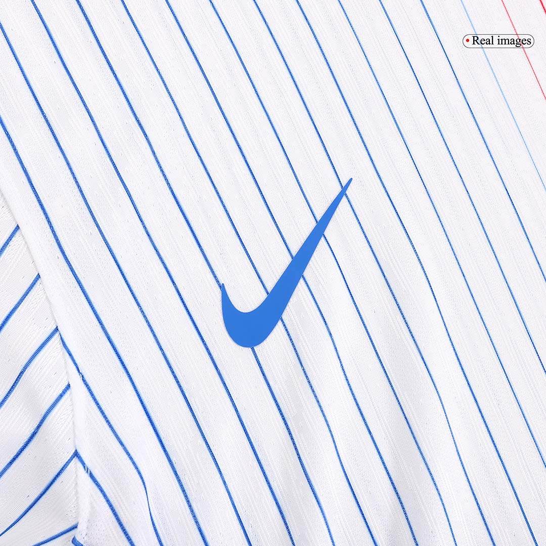 Męska Wersja zawodnika France Away Wysokiej jakości koszulka piłkarska Euro 2024 - Slim Fit - Topowe Koszulki Pilkarskie Sklep Internetowy