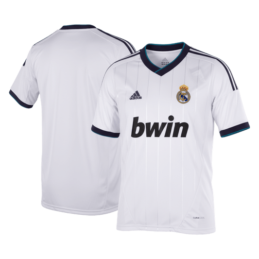 Męska Koszulka Retro Domowa Real Madrid 2012/13