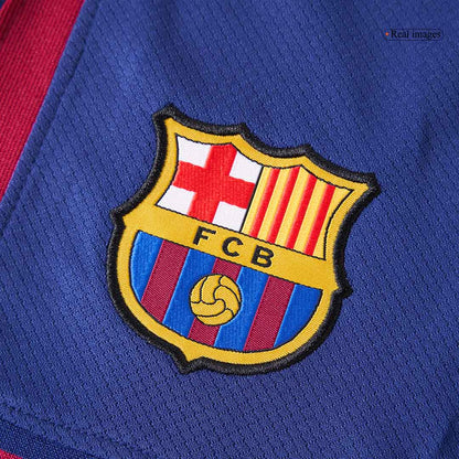 Męski Zestaw Domowa Barcelona (Koszulka + Spodenki + Skarpety) 2025/26 [PREMIUM]
