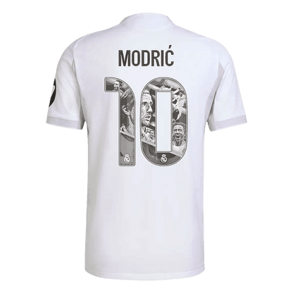 Męska Koszulka Domowa Real Madryt MODRIĆ Special #10 Wersja Piłkarska 2025/26 - Slim Fit - Topowe Koszulki Pilkarskie Sklep Internetowy