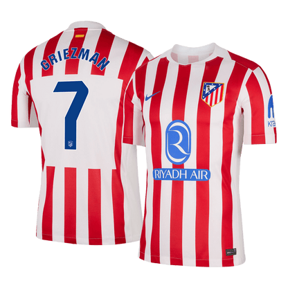 Męska Koszulka Domowa Atletico Madrid GRIEZMANN #7 2025/26