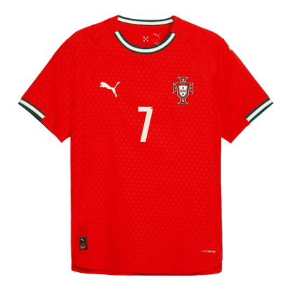 Męska Koszulka Domowa Portugalia RONALDO #7 Wersja Piłkarska 2025 - Topowe Koszulki Pilkarskie Sklep Internetowy