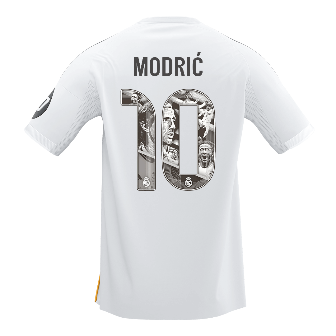 Męska Koszulka Domowa Real Madryt MODRIĆ Special #10 2025/26