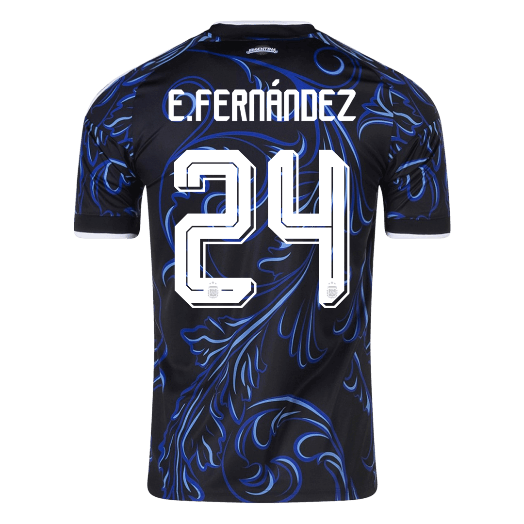 Męska koszulka Argentyny wyjazdowa E. FERNÁNDEZ #24 - Mundial 2026