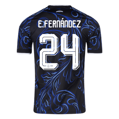 Męska koszulka Argentyny wyjazdowa E. FERNÁNDEZ #24 - Mundial 2026