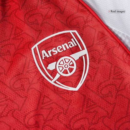 Męska Koszulka Domowa Arsenal Wersja Piłkarska 2025/26 - Slim Fit