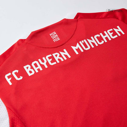 Męska Koszulka Domowa Bayern Munich OLISE #17 Wersja Piłkarska 2025/26 - Slim Fit