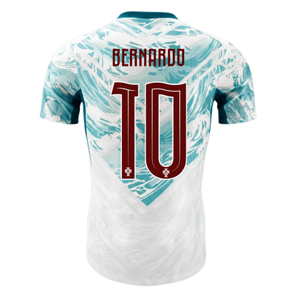 Męska koszulka Portugalii wyjazdowa BERNARDO #10 wersja zawodnicza - Mundial 2026