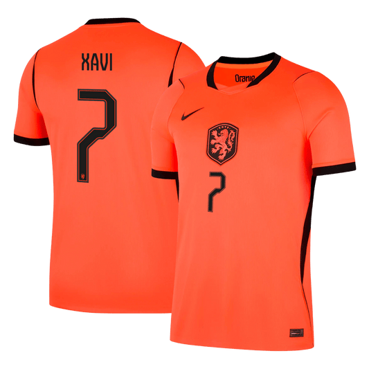 Męska koszulka Holandii domowa XAVI #7 - Mundial 2026