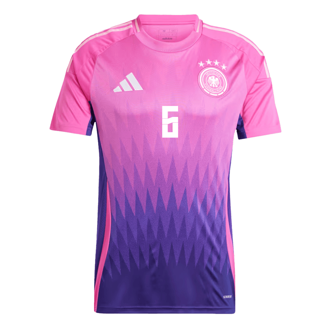 Męska koszulka piłkarska KIMMICH #6 Germany Euro Away 2024 - Topowe Koszulki Pilkarskie Sklep Internetowy