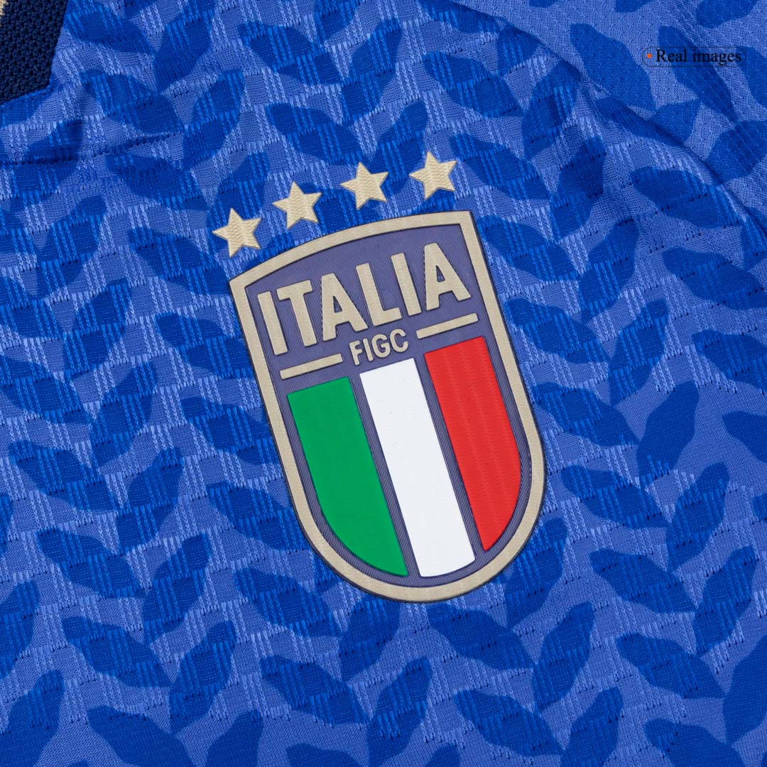 Męska Koszulka Domowa Italy BASTONI #23 Wersja Piłkarska World Cup 2026 - Slim Fit