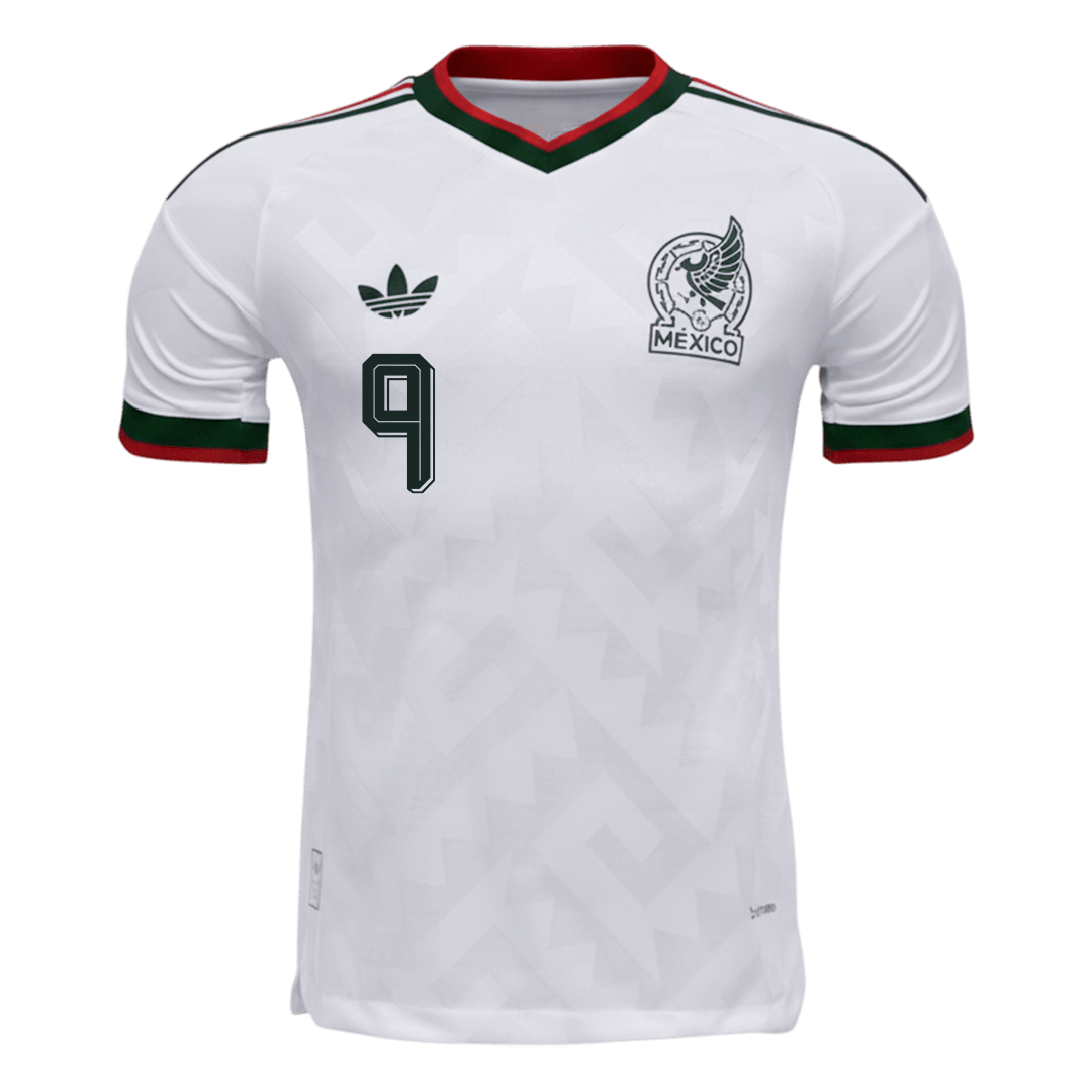 Męska koszulka Meksyku wyjazdowa RAÚL #9 wersja zawodnicza - Mundial 2026