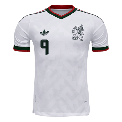 Męska koszulka Meksyku wyjazdowa RAÚL #9 wersja zawodnicza - Mundial 2026
