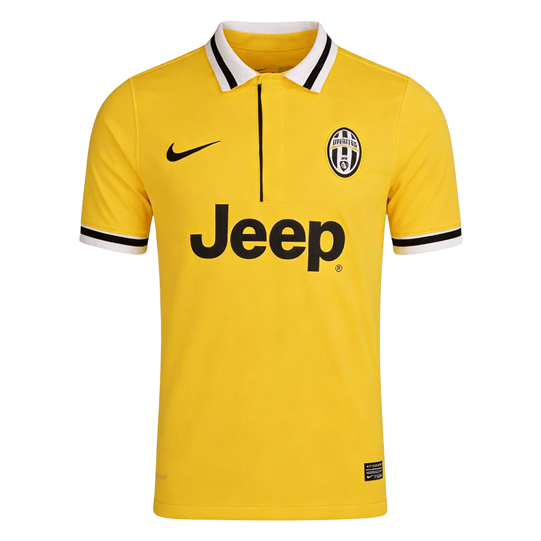 Męska Koszulka Retro Wyjazdowa Juventus PIRLO #21 2013/14