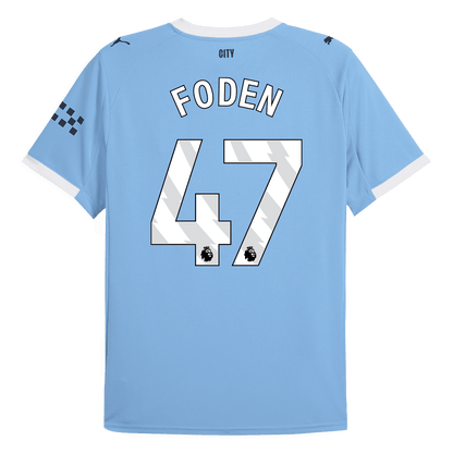 Męska Koszulka Domowa Manchester City FODEN #47 2025/26 - Topowe Koszulki Pilkarskie Sklep Internetowy